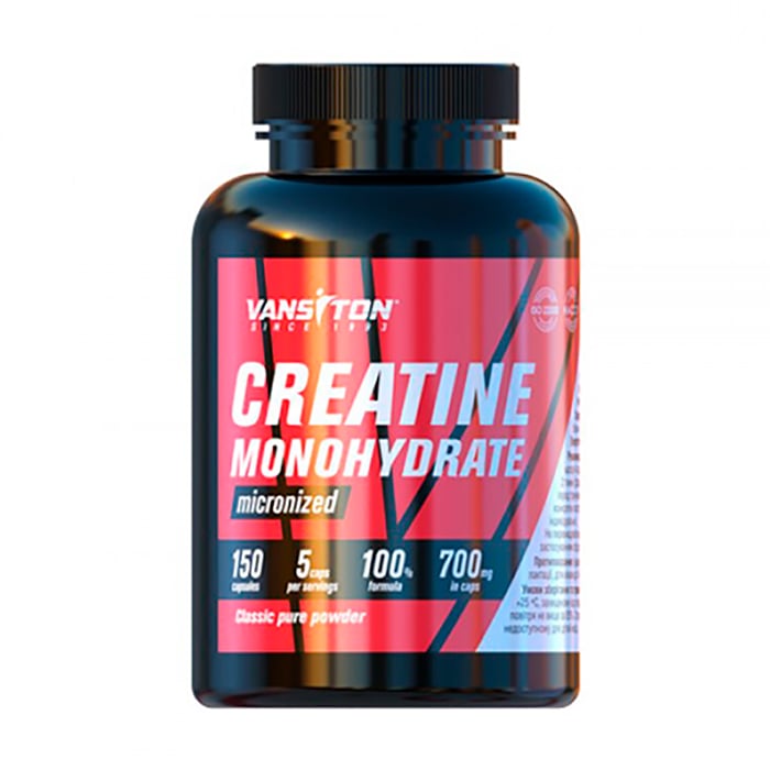 Креатин Vansiton Creatine Monohydrate, 150 капсул