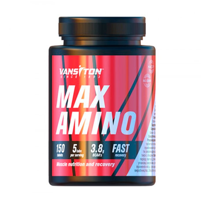 Макс-Аміно Vansiton Max Amino, 150 таблеток